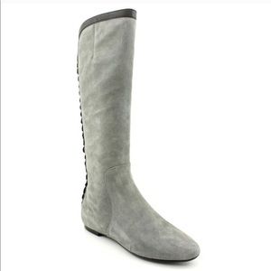 Grey Leather Boots!